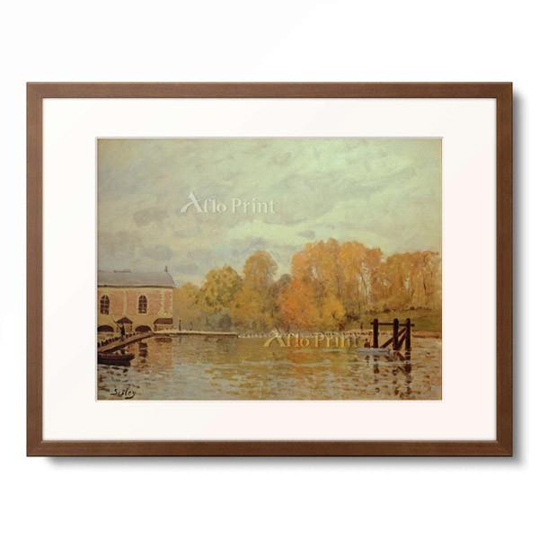 アルフレッド・シスレー Alfred Sisley 「L&apos;Inondation a Marly」