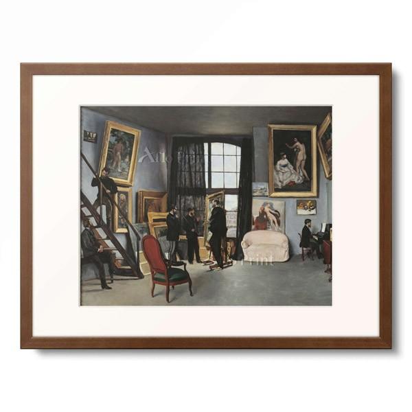 ジャン・フレデリック・バジール Jean Frederic Bazille 「L'atelier d...