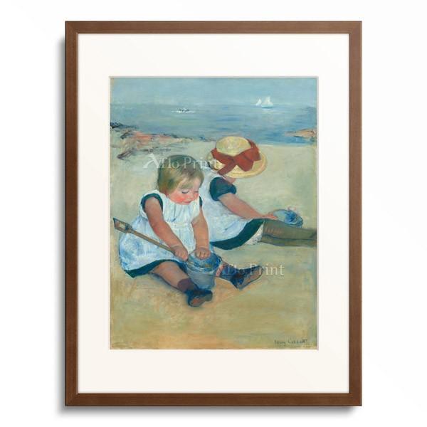 メアリー・カサット Mary Stevenson Cassatt 「Children Playing...