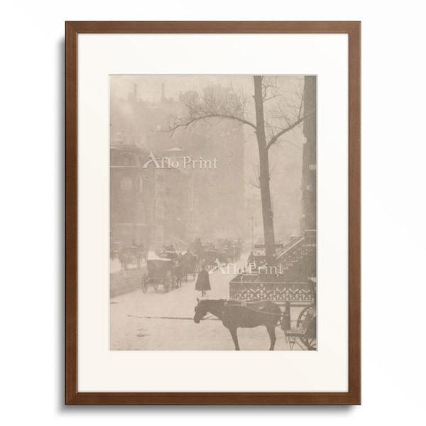 アルフレッド・スティーグリッツ Alfred Stieglitz 「The Street - Des...