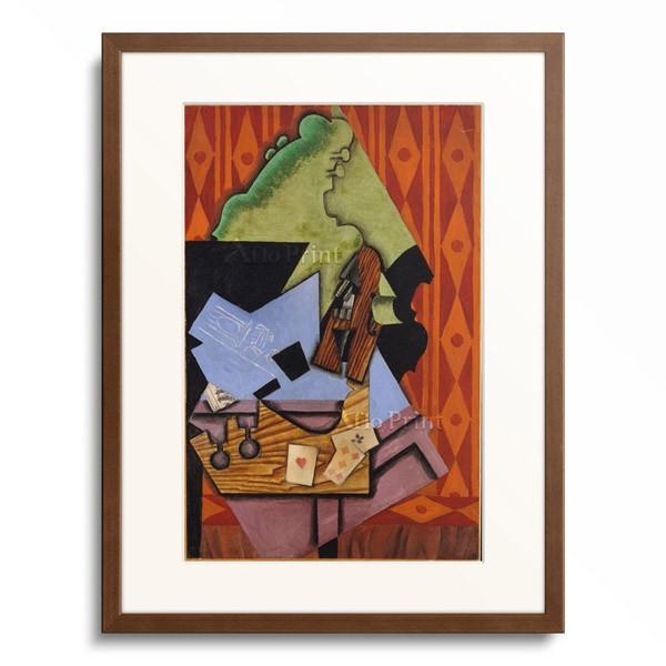 フアン・グリス Juan Gris 「Violin and Playing Cards on a T...