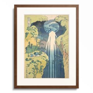 葛飾北斎 Katsushika Hokusai 「諸国滝廻り 木曾路ノ奥阿弥陀の滝」｜afloprint