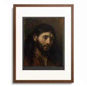 レンブラント・ファン・レイン Rembrandt Harmenszoon van Rijn 「Head of Christ, ca. 1626-1669.」