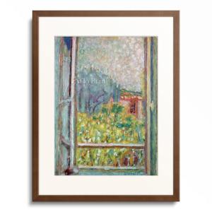 ピエール・ボナール Pierre Bonnard 「The red-chequered Tablecloth