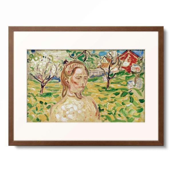 エドヴァルド・ムンク Edvard Munch 「Woman in a garden」