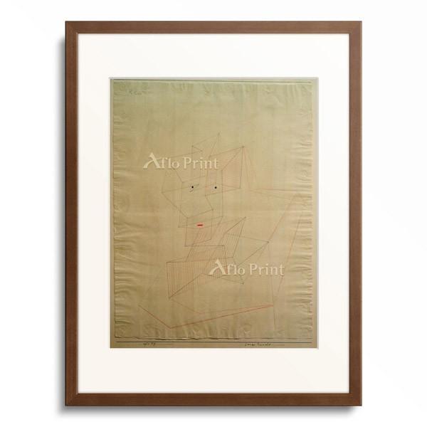 パウル・クレー Paul Klee 「Bange Einsicht」