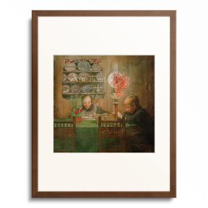 カール・ラーション Carl Larsson 「The Flower Window」 : アフロ