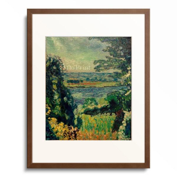 ピエール・ボナール Pierre Bonnard 「La Seine a Vernon (Die S...