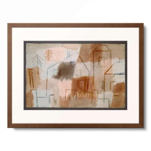 パウル・クレー Paul Klee 「Ort in Blau und Orange」