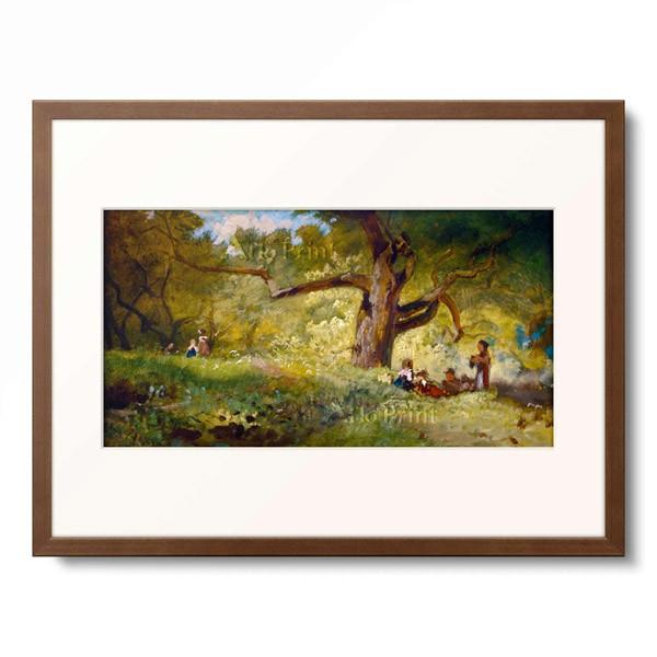 カール・シュピッツヴェーク Carl Spitzweg 「In the Forest」