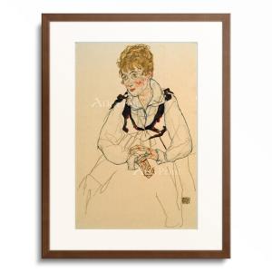 エゴン・シーレ Egon Schiele 「Male Nude」 : アフロプリント - 通販