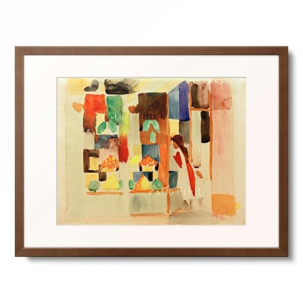 アウグスト・マッケ August Macke 「Kinder am Gemuseladen I」