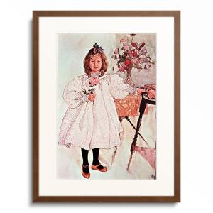 カール・ラーション Carl Larsson 「The Flower Window」 : アフロ