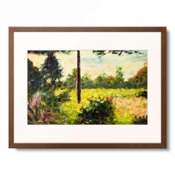 ジョルジュ・スーラ Georges Seurat 「Forest near Barbizon」