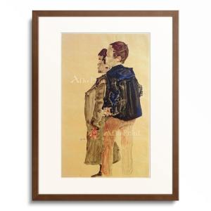 額装済/Schiele und die Folgen 2021（エゴン シーレ） Egon Schiele 1890 - 1918／作者：エゴン・シーレ[] | アート