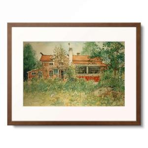 カール・ラーション Carl Larsson 「The Flower Window」 : アフロ