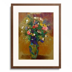 春の花 ルノアール 6号 立体複製名画 額装 油彩画風直筆仕上げ 春の花 【6号】 ピエール＝オーギュスト・ルノワール 【 額縁が