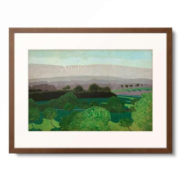 フェリックス・ヴァロットン Felix Edouard Vallotton 「Paysage vau...