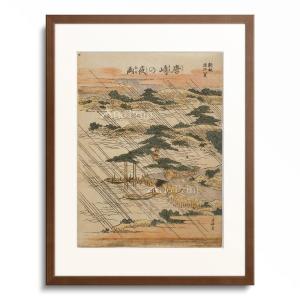 徳永貞一「咲かせにゃなるまい」日本画（墨彩画）【1点物】作品番号25