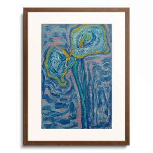 モーリス・ユトリロ Maurice Utrillo 「The Rue du Mont-Cenis on