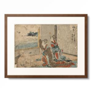 葛飾北斎 Katsushika Hokusai 「東海道五十三次 見附」 : アフロ