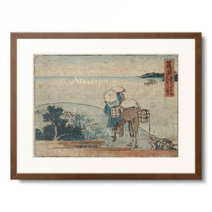 東海道五十三次+歌麿・北斎70枚セット！額縁サービス！ 東海道五十三次+歌麿・北斎70枚セット！額縁サービス！ fit