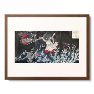 鈴木春信 Suzuki Harunobu 「雪中相合傘」 : アフロプリント - 通販