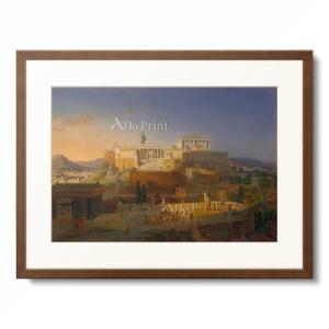 レオ・フォン・クレンツェ Franz Karl Leopold von Klenze 「The Acropolis of Athens. 1846」