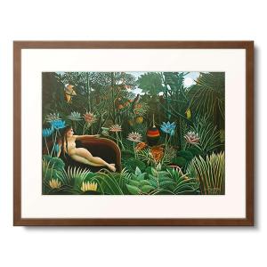雄牛を襲う虎 アンリ・ルソー Henri Rousseau 手描き油絵複製画 模写