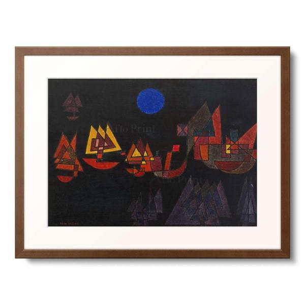 パウル・クレー Paul Klee  「Ships in the Dark. 1927」
