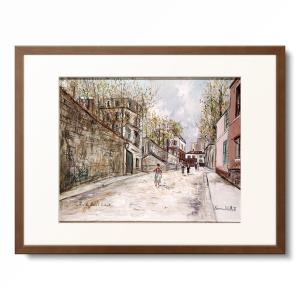 モーリス・ユトリロ Maurice Utrillo 「Vue de Montmartre. 1910