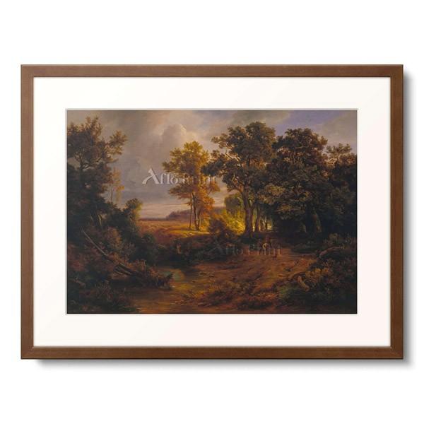 Christian Ernst Bernhard Morgenstern 「Forest glade...