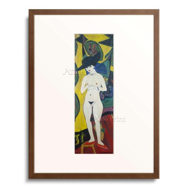 エルンスト・ルートヴィヒ・キルヒナー Ernst Ludwig Kirchner 「Naked Wo...