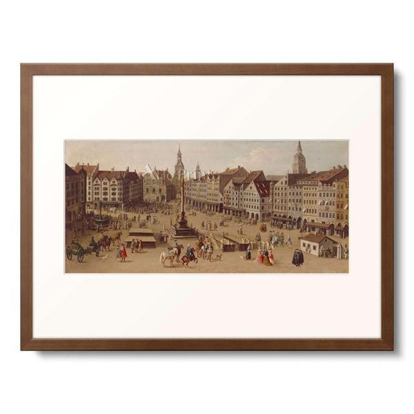 Joseph Stephan 「View of the Marienplatz, Munich, c...
