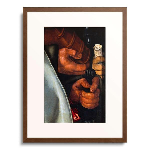 アルブレヒト・デューラー Albrecht Durer 「Detail aus der rechte...