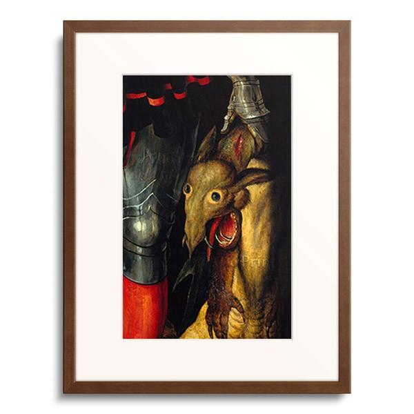 アルブレヒト・デューラー Albrecht Durer 「Dragonhead. Detail fr...