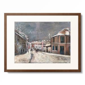 モーリス　ユトリロ　maurice utrillo 絵画 モーリス・ユトリロ - [ひろしま美術館]