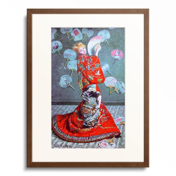 クロード・モネ Claude Monet 「ラ・ジャポネーズ Madame Monet in a k...