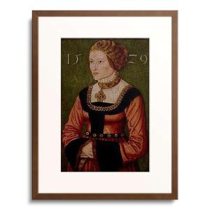 Hans Krell (Kreil/Krehl) 「Weibliches Bildnis. 1529...