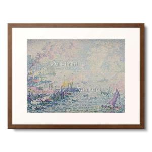 ポール・シニャック Paul Victor Jules Signac 「Port of Marseille