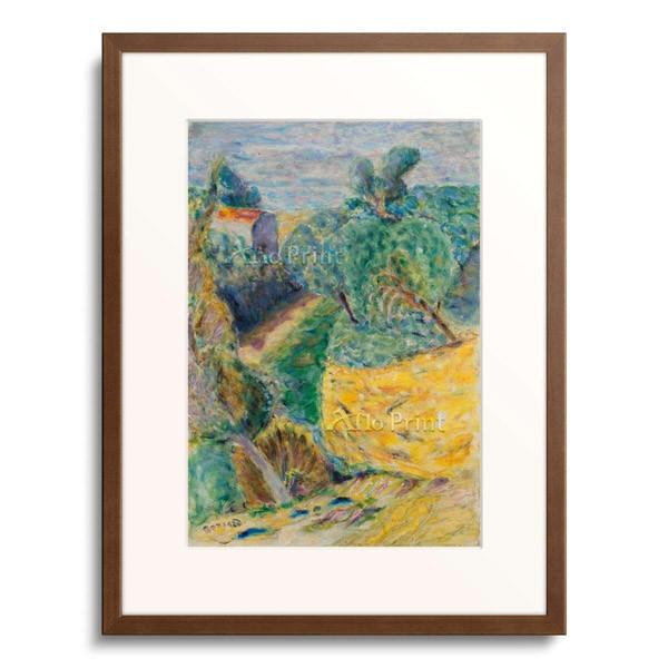 ピエール・ボナール Pierre Bonnard 「Landscape at Canet.」