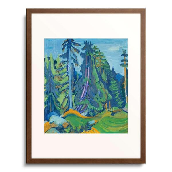 エルンスト・ルートヴィヒ・キルヒナー Ernst Ludwig Kirchner 「The moun...