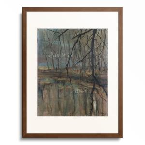 ニコラ・ド・スタール Nicolas de Stael 「Composition in white, blue