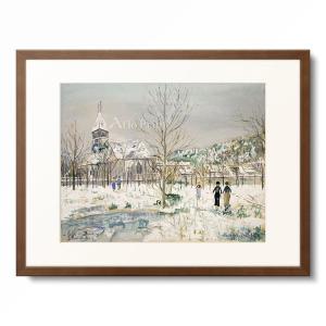 モーリス・ユトリロ Maurice Utrillo 「Vue de Montmartre. 1910