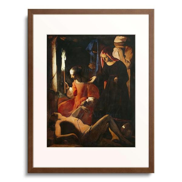ジョルジュ・ド・ラ・トゥール Georges de La Tour 「聖イレネに介抱される聖セバステ...