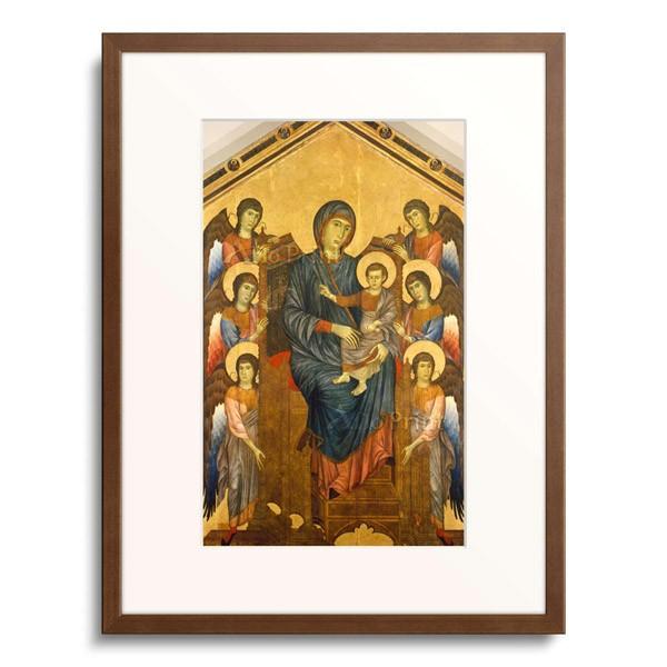 チマブーエ Cimabue (Cenni di Pepo) 「Thronende Madonna, ...