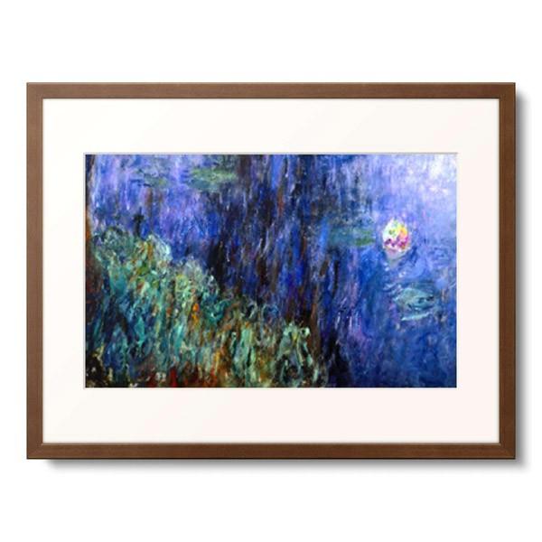 クロード・モネ Claude Monet 「Detail aus dem Seerosenblild...