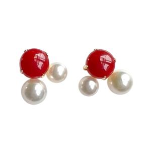 MIKIMOTO（ミキモト） K18 ゴールド パール5.4mm バタフライ 蝶々
