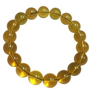 ハニーアンバー ブレスレット 琥珀 バルト海産 8-10mm 17.5cm