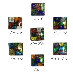 ベネチアンガラス風 ペンダントトップ ドーナツ型 vene-68 : スマート